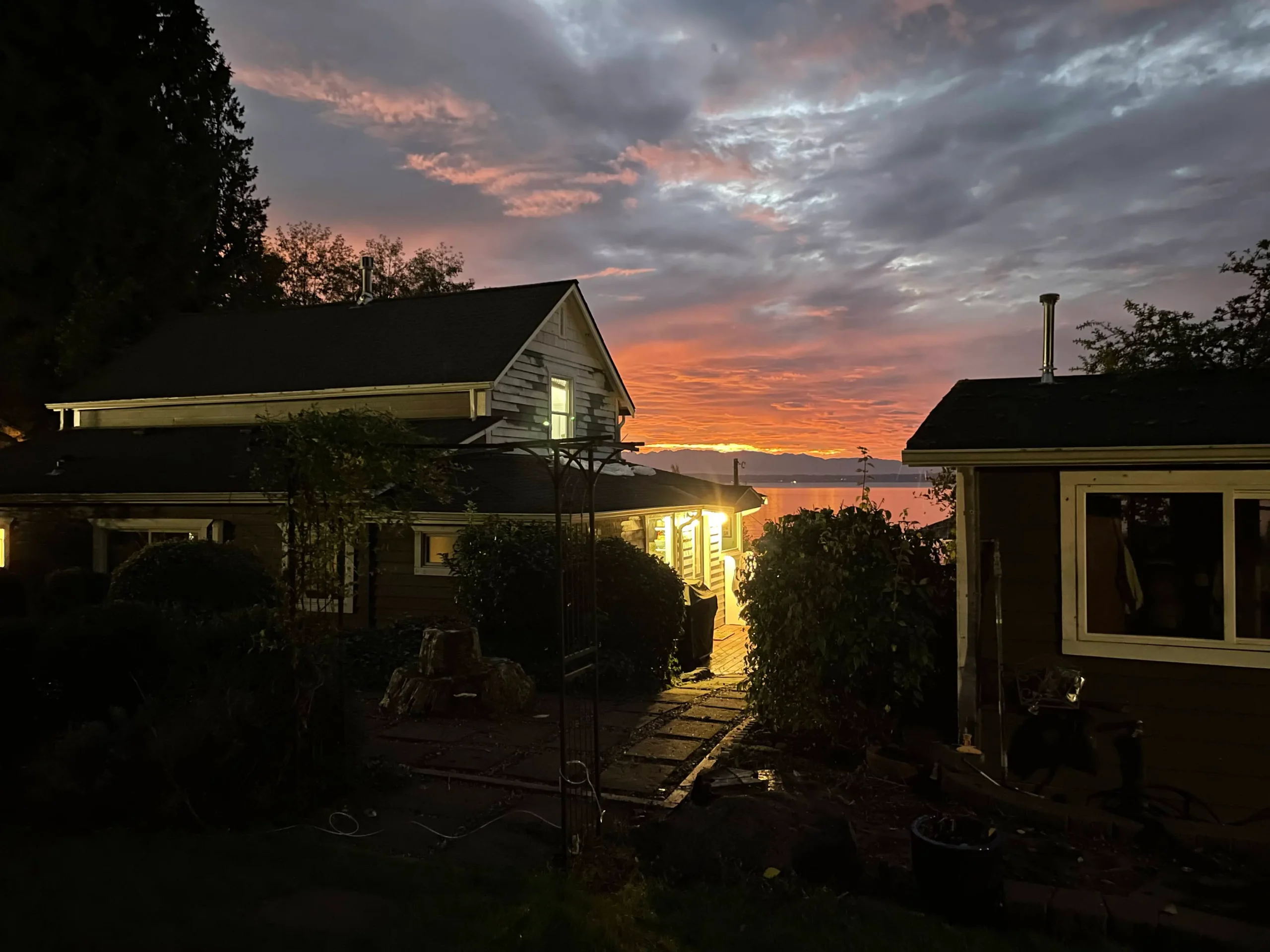 Edmonds Real Estate sunset