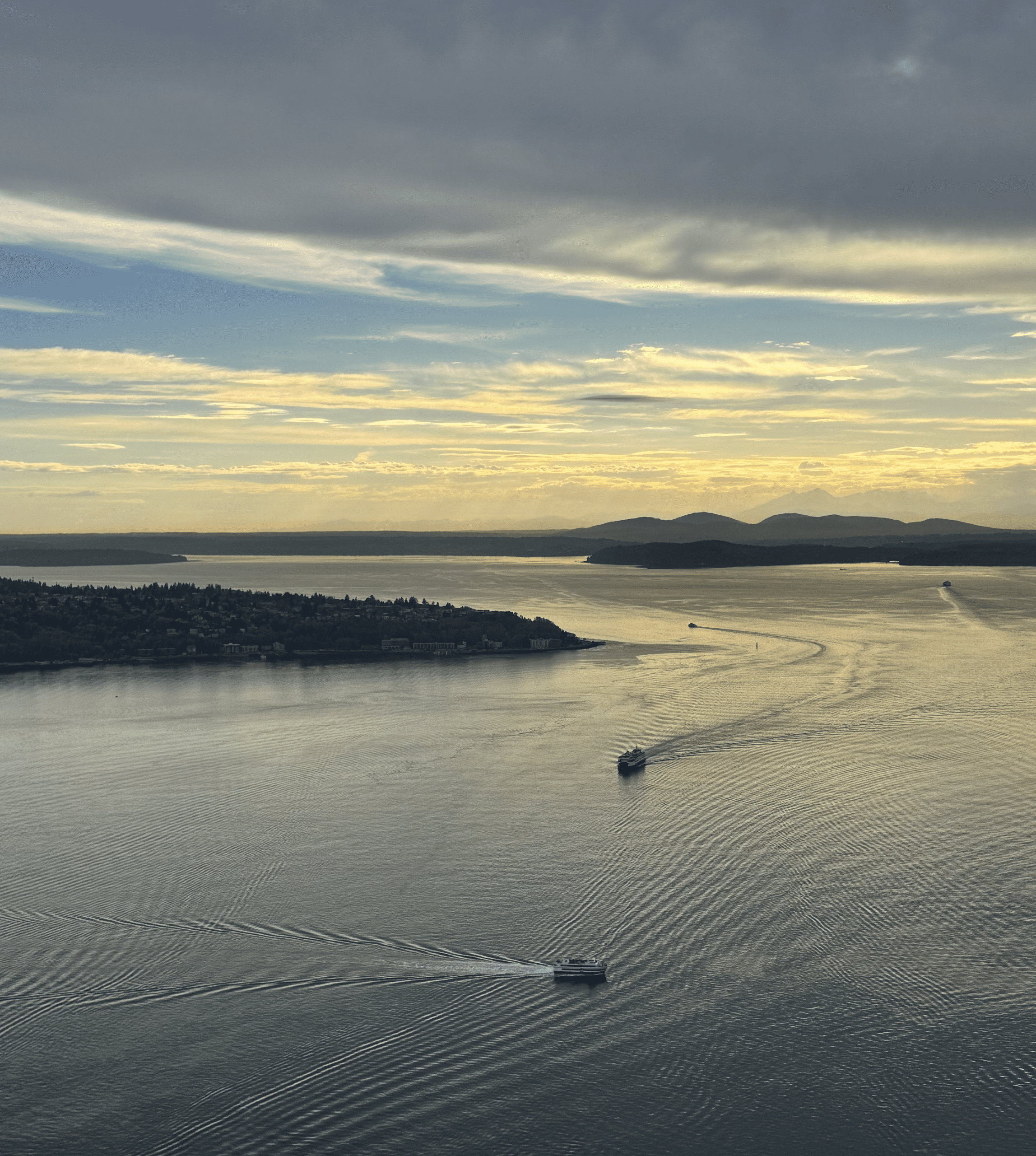 West Seattle neighborhood homes and Alki Beach
